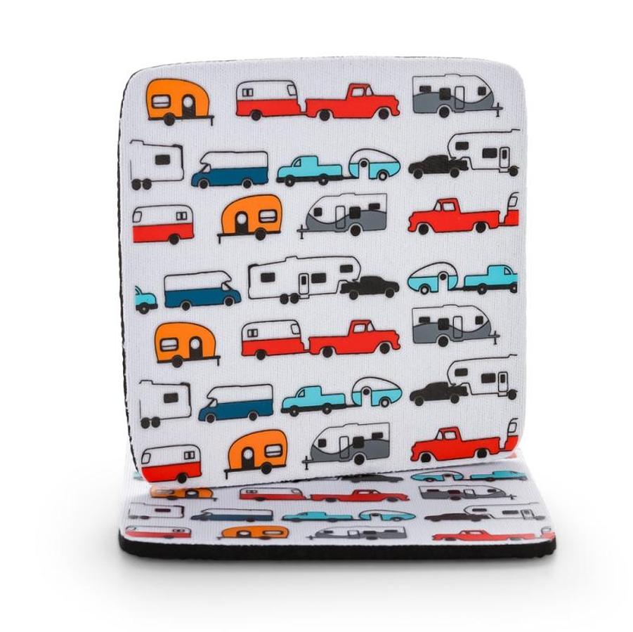 Coaster, Neoprene, Rv Design "life Is Better At The Campsite"