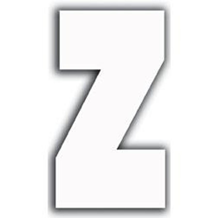 White Letter - Z
