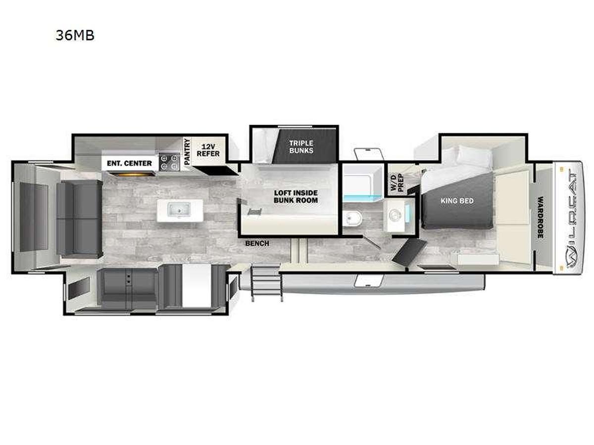 New 2025 Forest River RV Wildcat 36MB