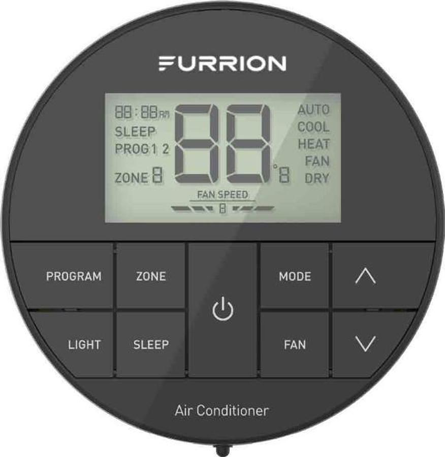 Multi Zone Wall Thermostat Black