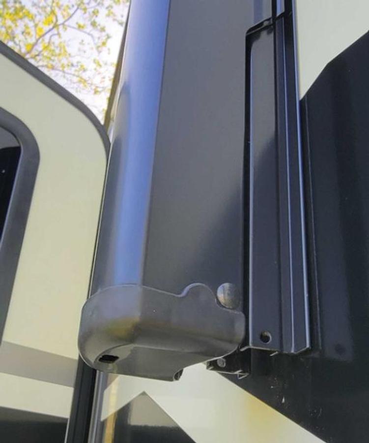 Compass End Cap Cover- Black