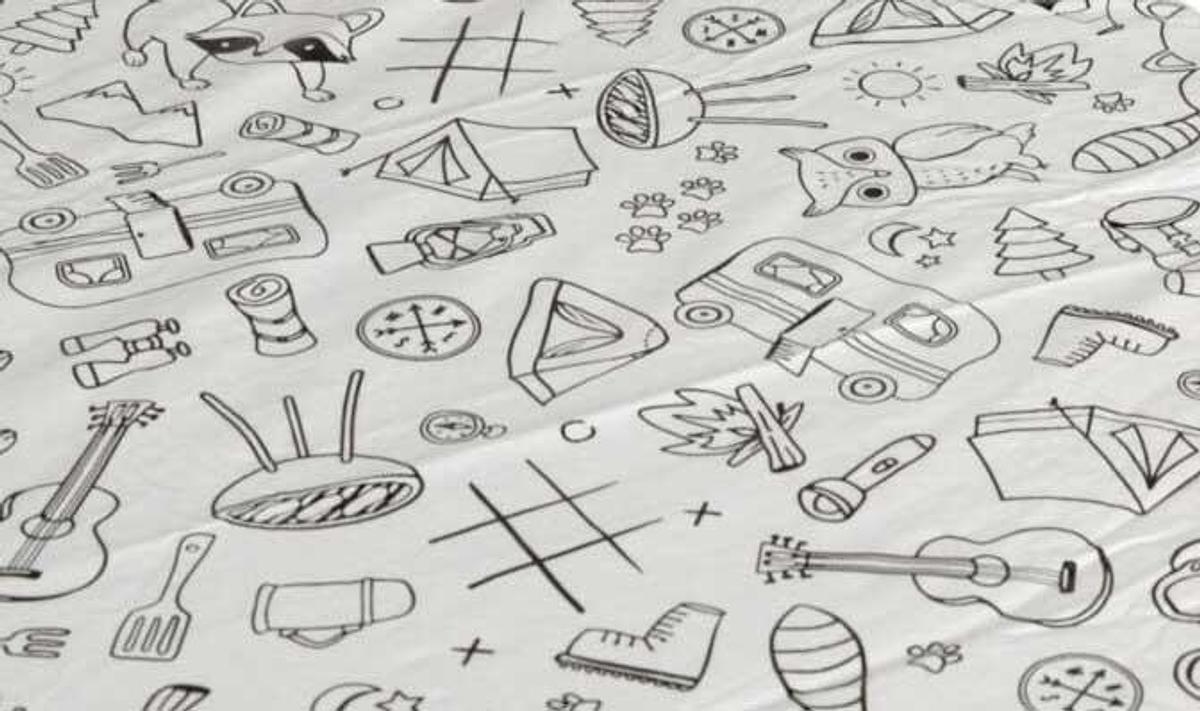 Table Cover Set - Color Escape 3 Pc.