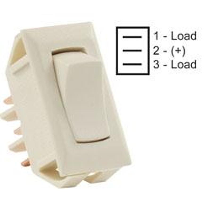 Switch On/on Standard Ivory 12v 1/pkg