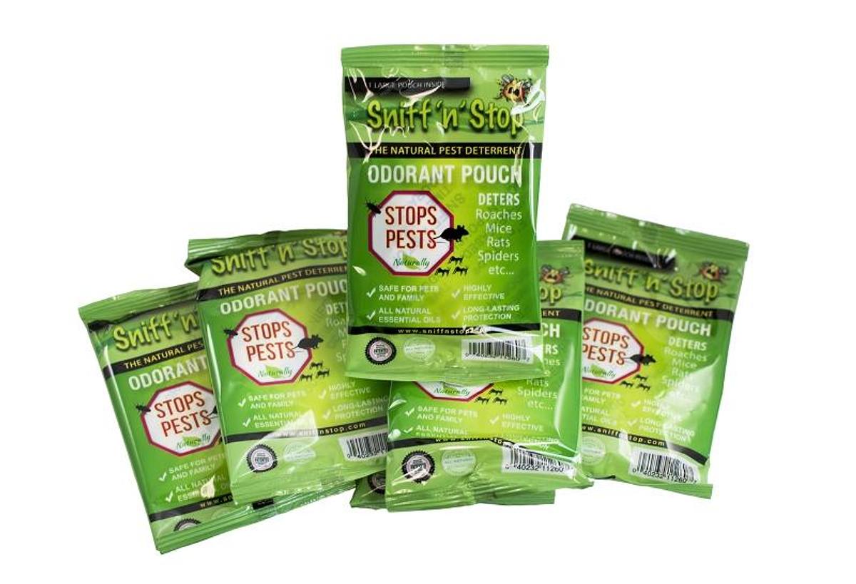 Sniff 'n' Stop Odorant Pouch, 6/pk