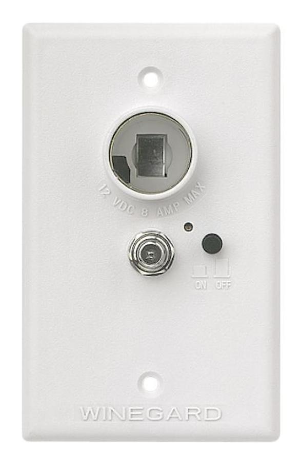 Wallplate/power Supply Model 7010/7041 - White