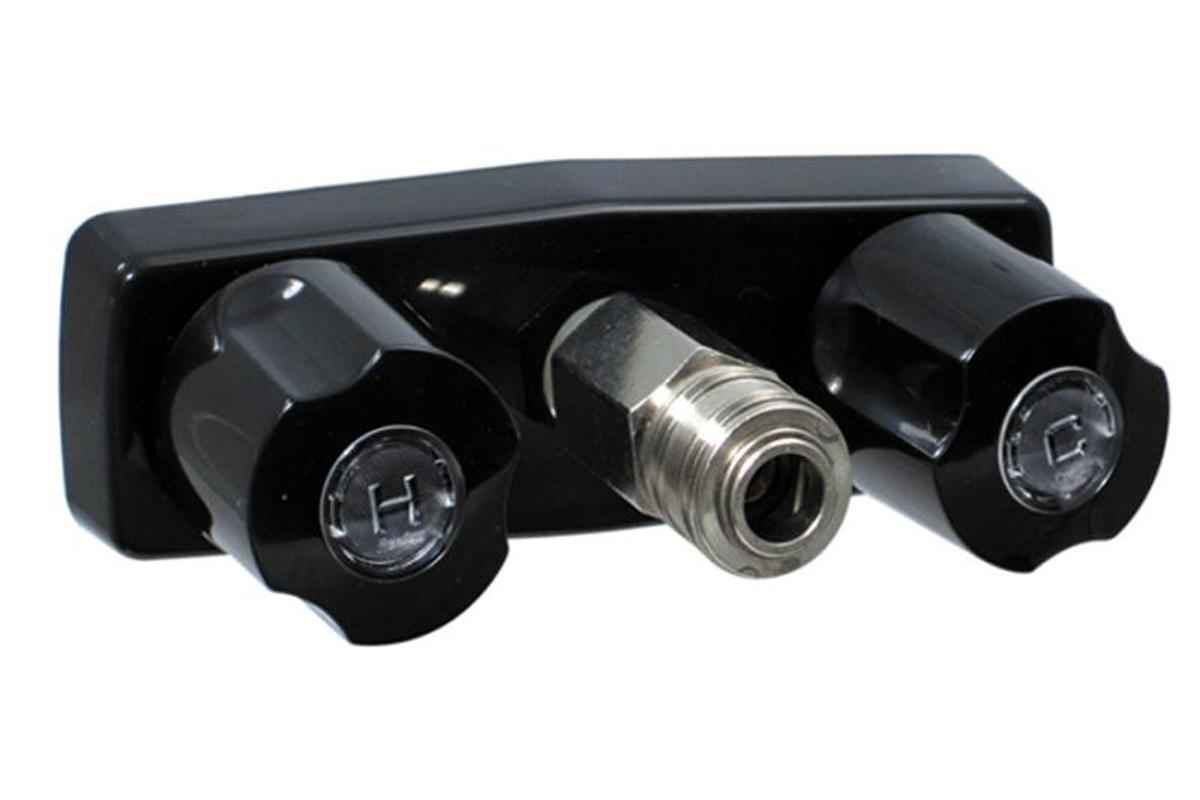 Faucet - 3 - 3/8" Replacement Valve - Black