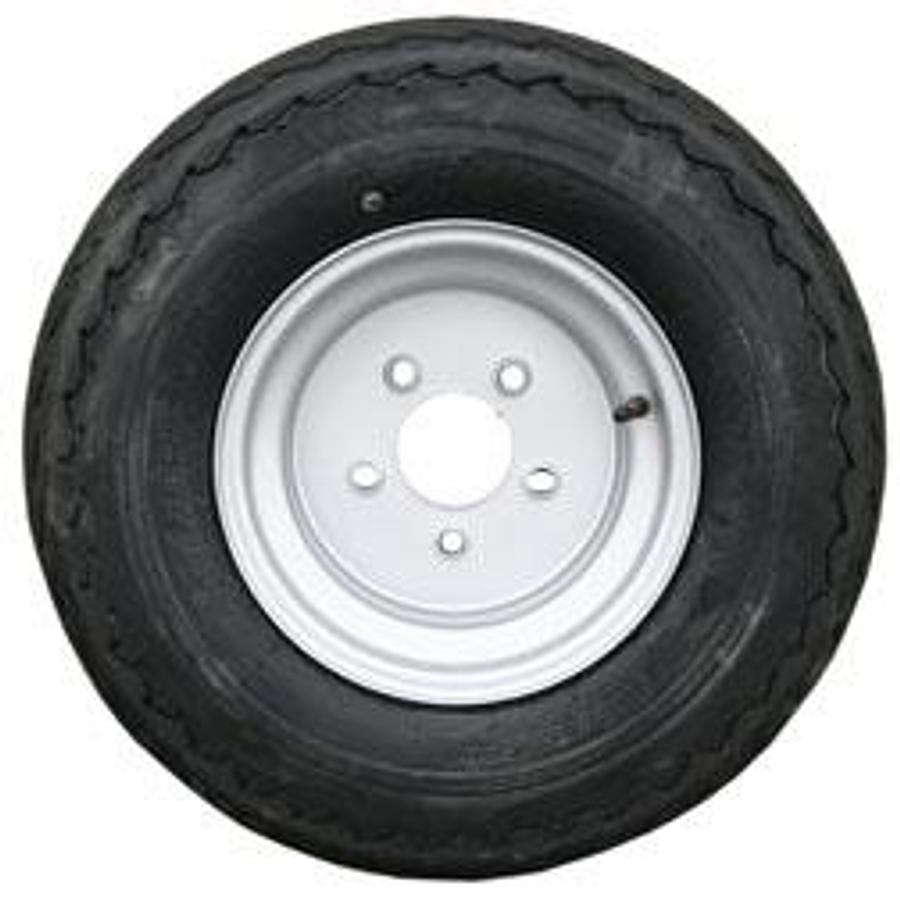Tire And Wheel Eco Trail Bias Ply 215 X 60 X 8 Lrc; Silver Solid 5 Hole