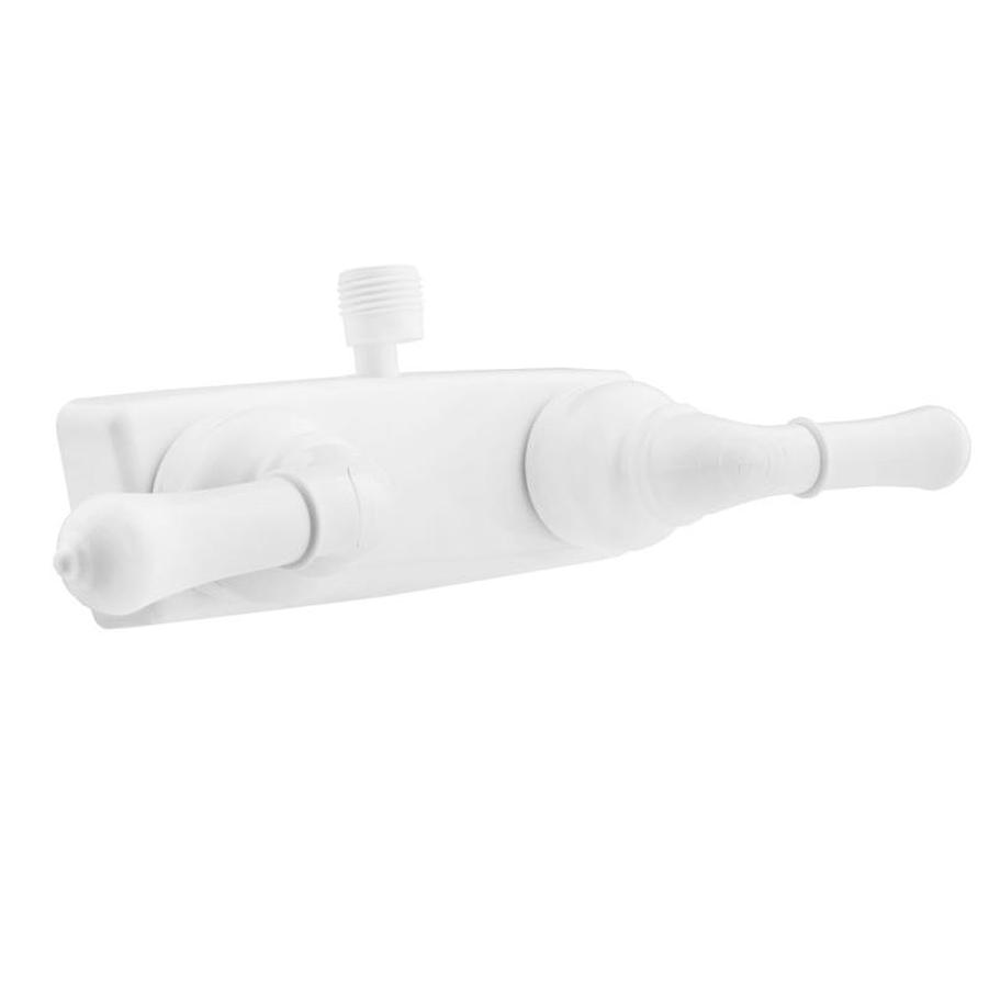 Classical Rv Shower Faucet - White