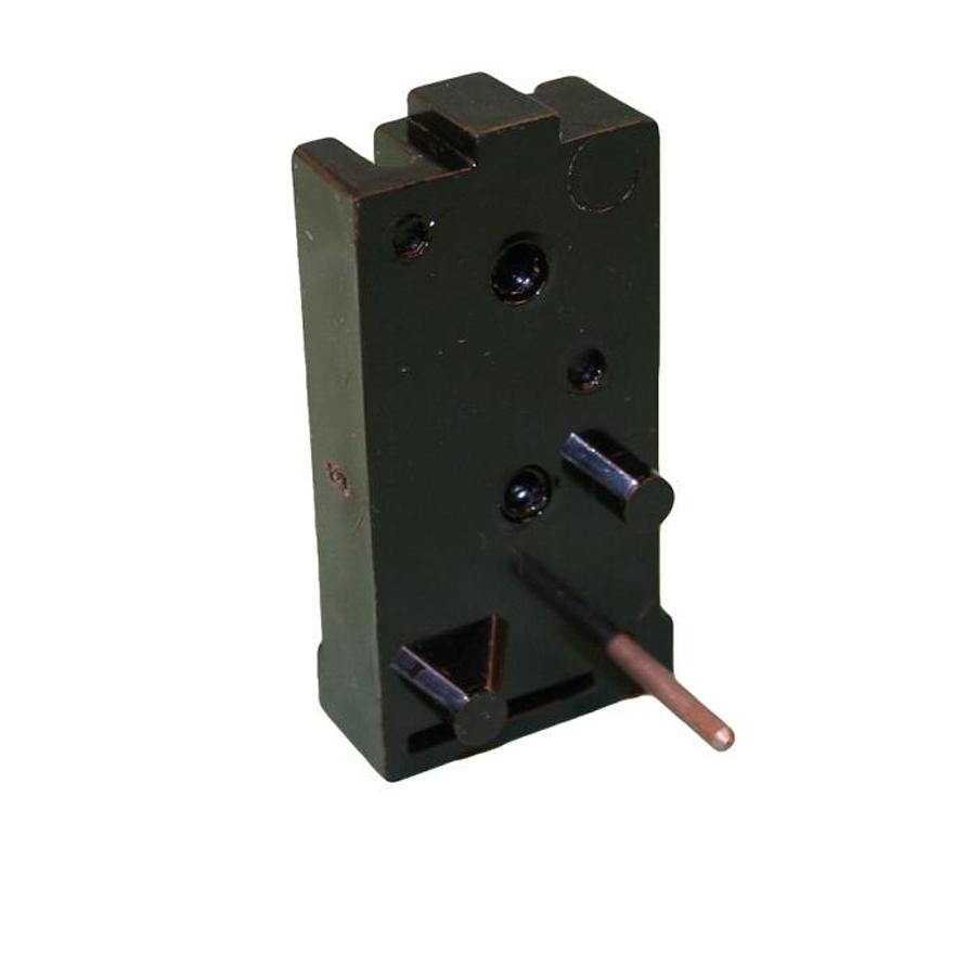 Upper Door Assembly 600 Series. End Cap Spring Catch Black