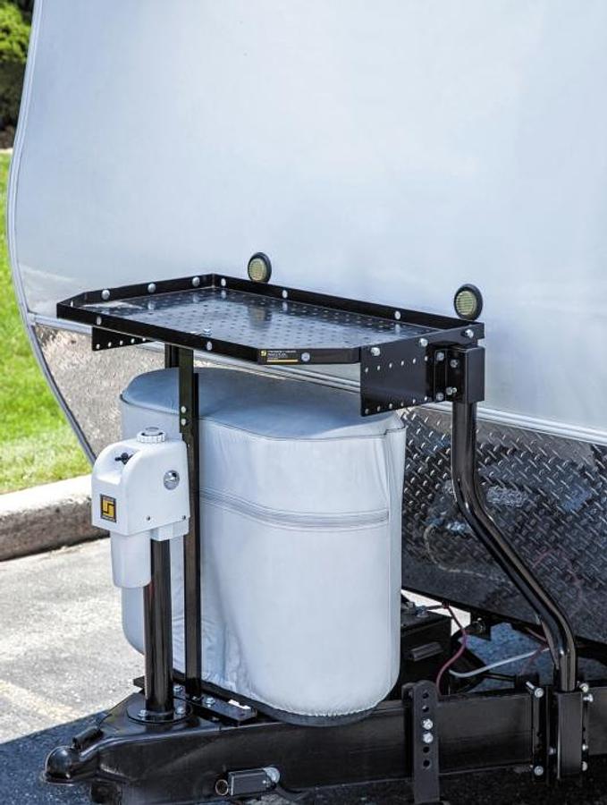 Trailer Tongue Cargo Carrying System