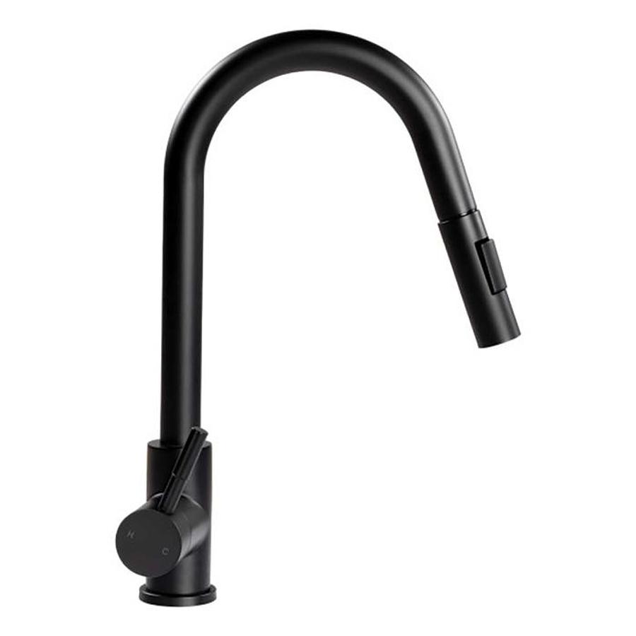 Bullet Pull-down Faucet - Black Matte