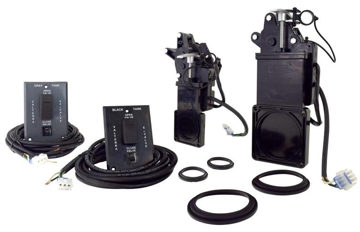 E-valve Electric Waste Valve W/ 2 Switches 1-1/2" And 3"