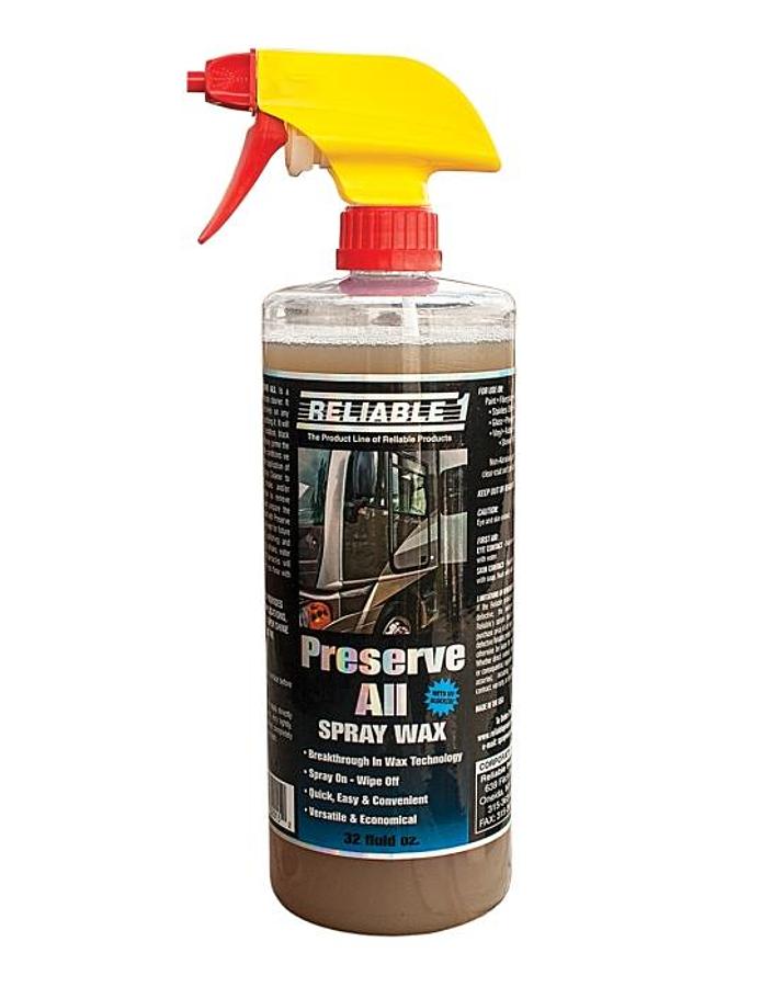 Preserve All Spray Wax 32 Oz.