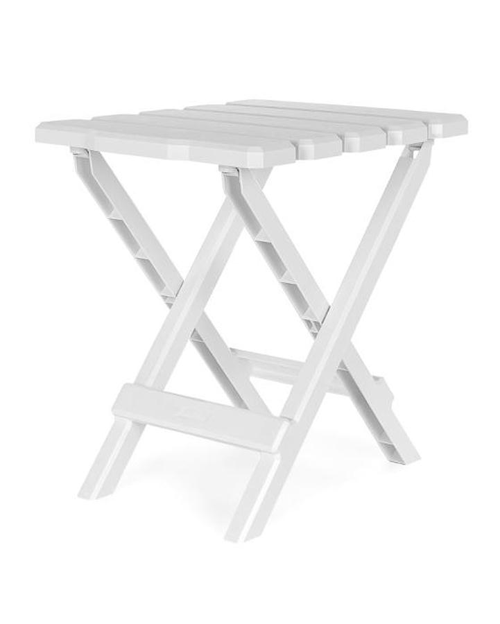 Small Adirondack Style Folding Table - White