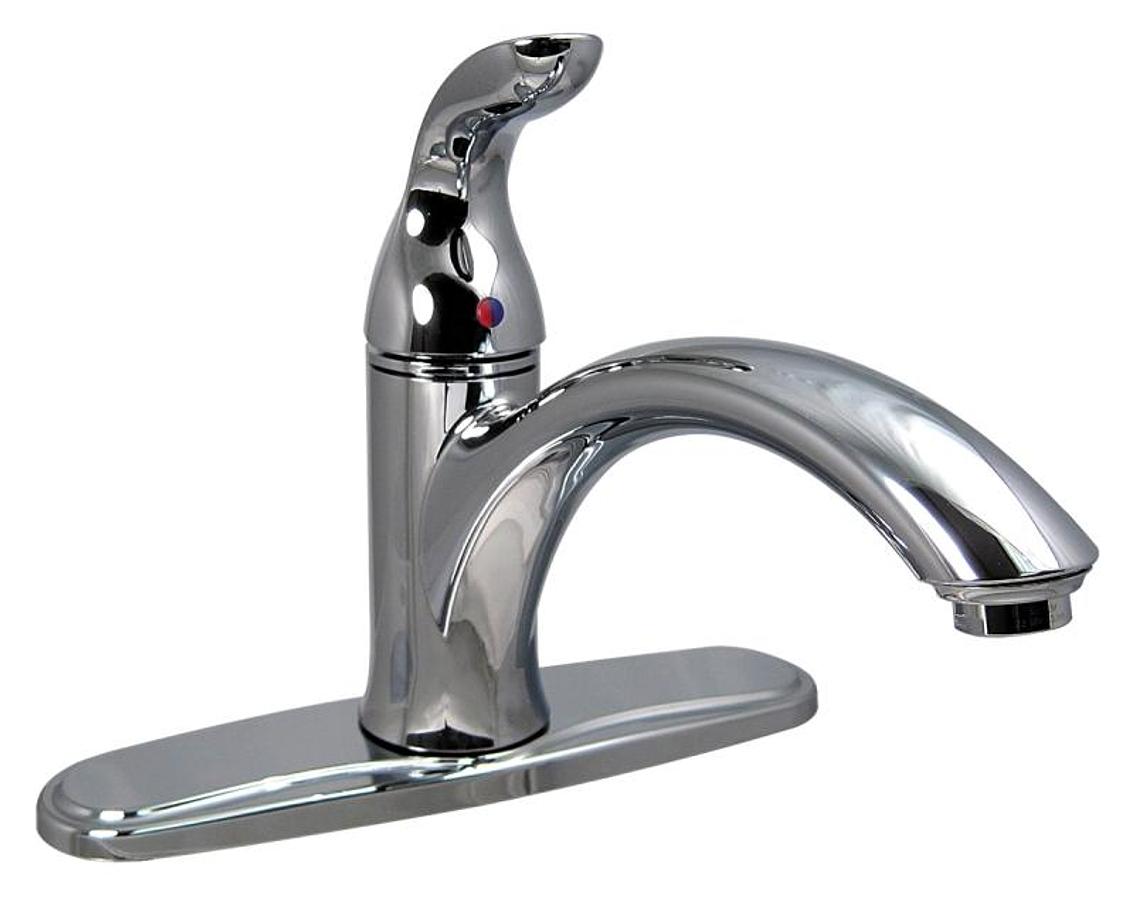 Faucet - 8" Hybrid Kitchen Single Handle - Chrome
