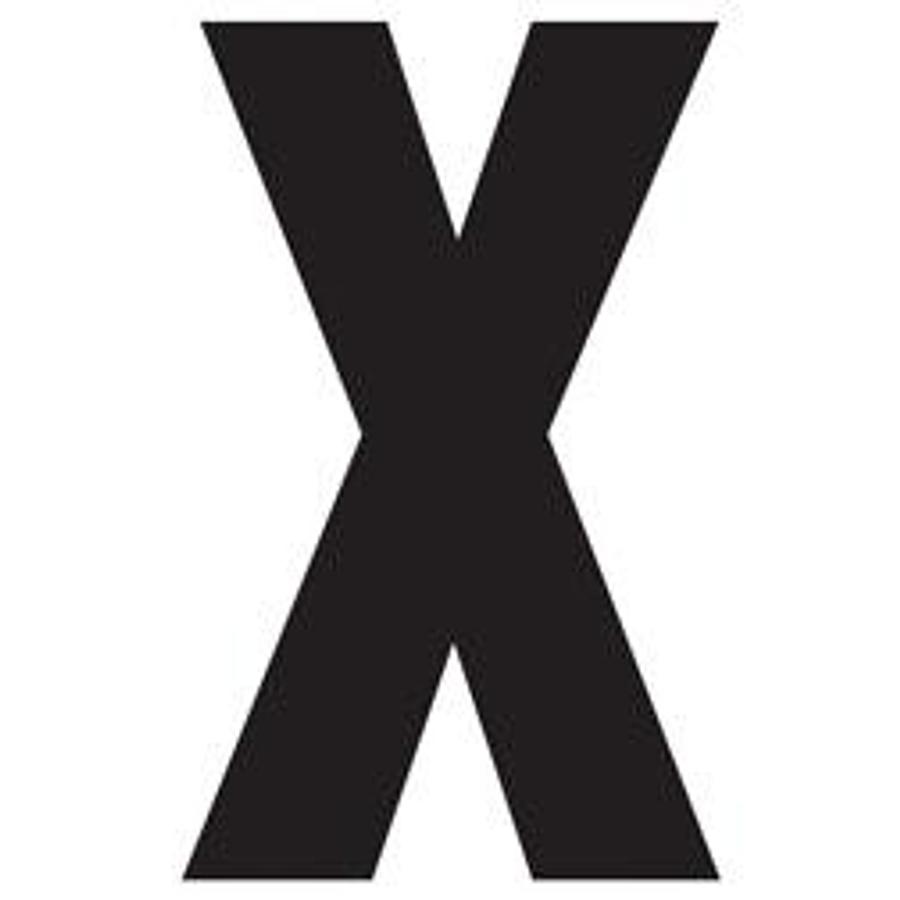 Black Letter - X