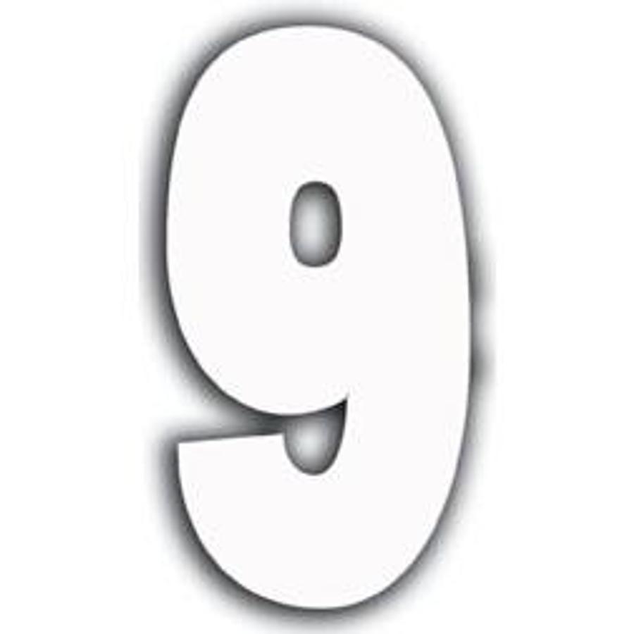 White Number - 9