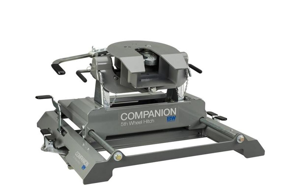 B&w Fifth Wheel Hitch 20k Slider, Ford Oem Companion Series