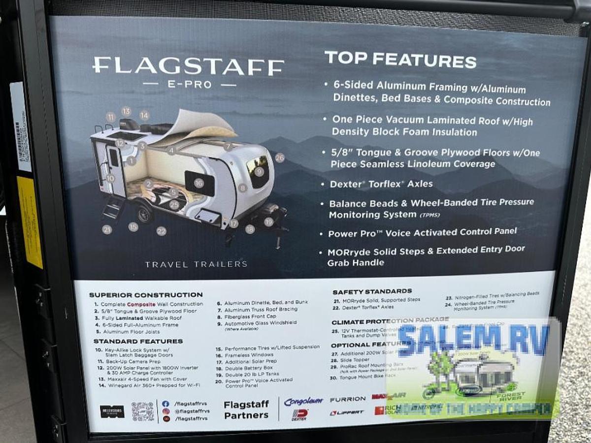 New 2026 Forest River RV Flagstaff E-Pro E20BHT