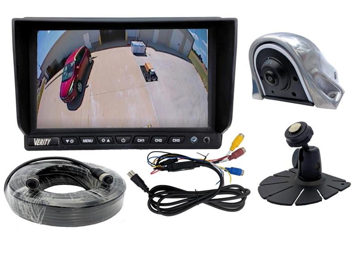 Rear Vision Observation System 7" Lcd With 193 Degree Camera
