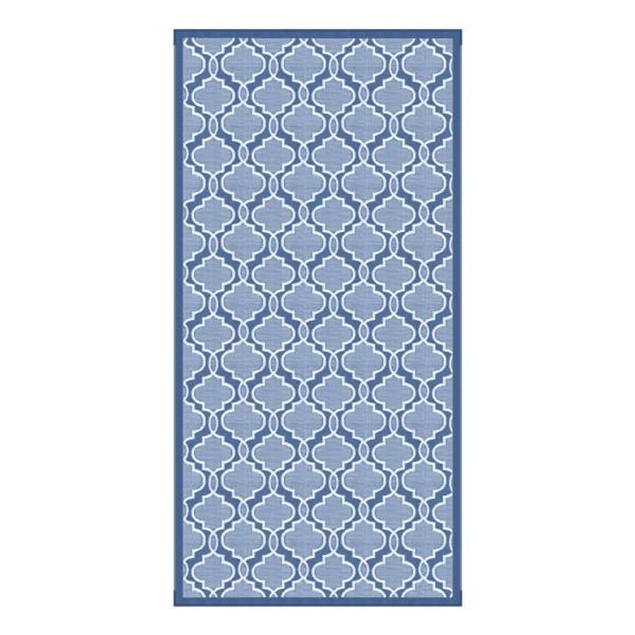 All Weather Patio Mat - 8' X 16' (blue)