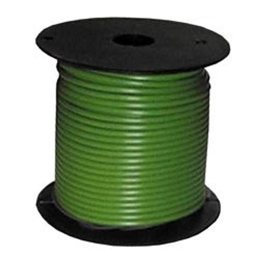 Primary Copper Wire - Green - 14 Gauge 100' Spools