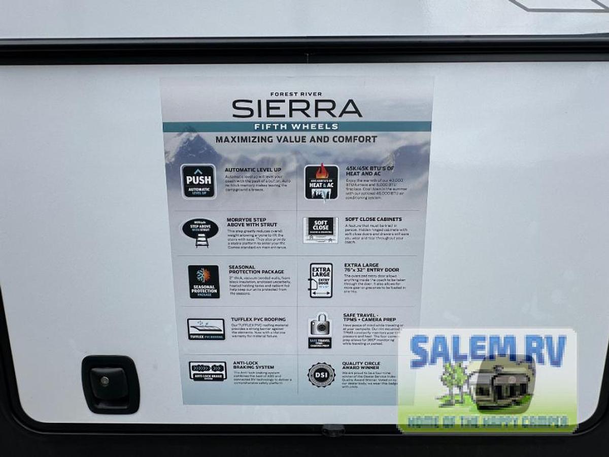 New 2026 Forest River RV Sierra 3900HBLR