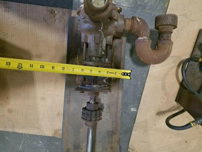 Used Reliance 3/4 HP 1140 RPM Electric Motor Tested ... Pump is in unknown condition