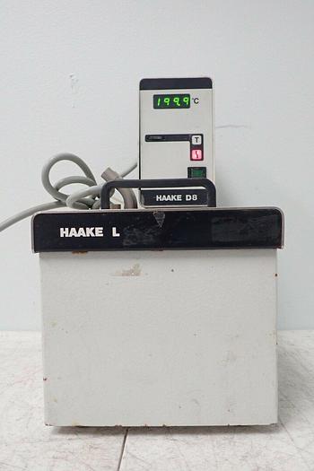 Used Haake L Water Bath & D8 Typ 001-2826 Circulating Immersion Heater