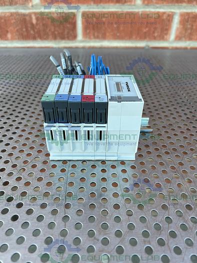 Used Turck  BL20-E-GW-EN Ethernet Gateway w/ Turck BL20-2AOH-I Electronic Module