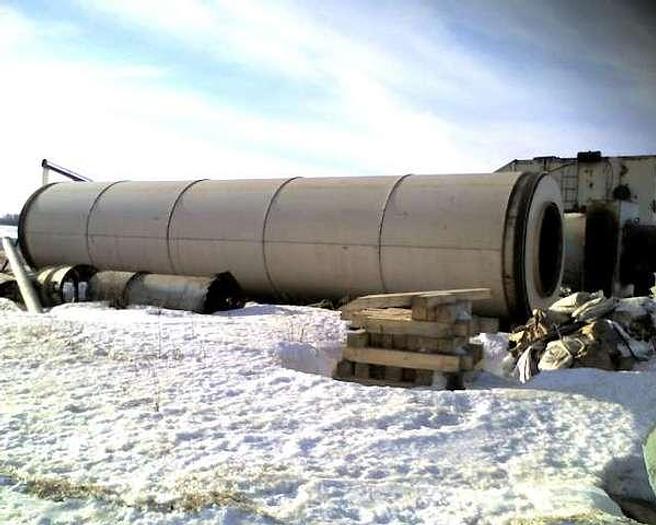 Used 8' x 40' Pel-Pro Single Pass Dryer