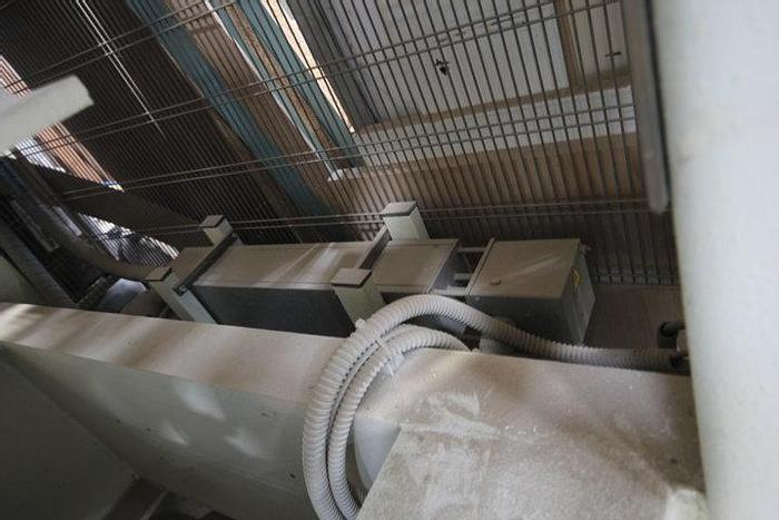 Usato 2007 Block board hot press OMC pressa per listellare OMC