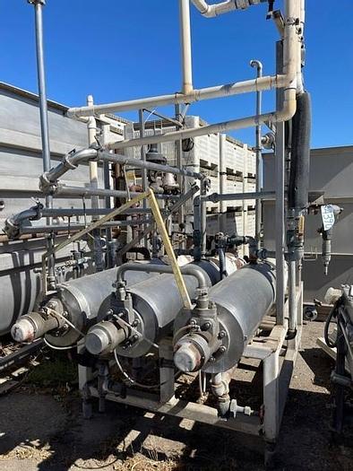 Used Votator 3- Barrel Scrape Surface Heat Exchanger