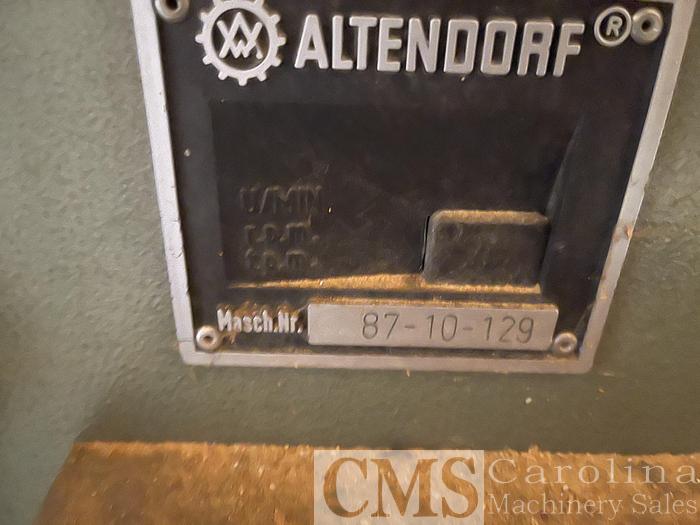 Used 1987 Altendorf F90 Sliding Table Saw