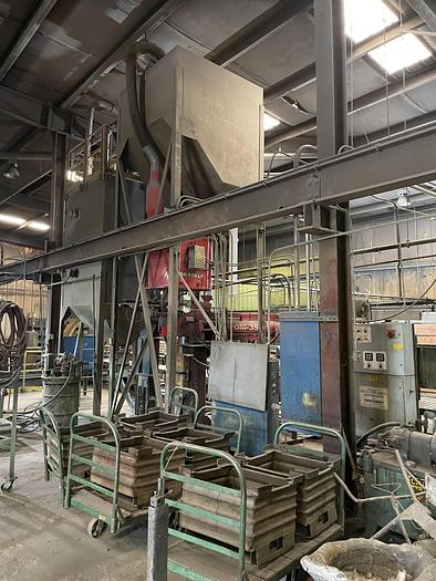 Used 2002 TINKER OMEGA TOM-350 NO BAKE SYSTEM