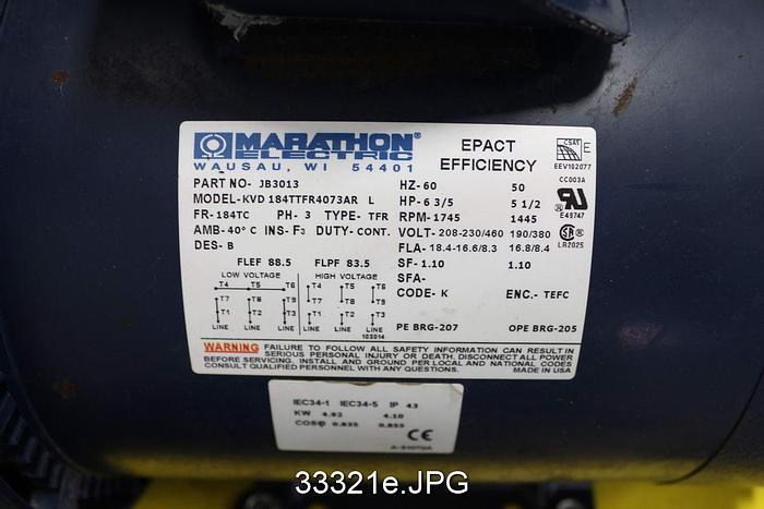 Used Jenny DDE-3030 High Pressure Washer #33321