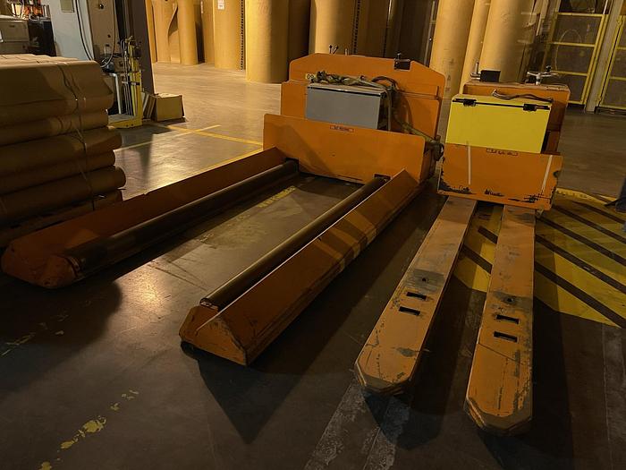 Used RICO MODEL R11706-MOD ELECTRIC MOBILE ROLL MOVER