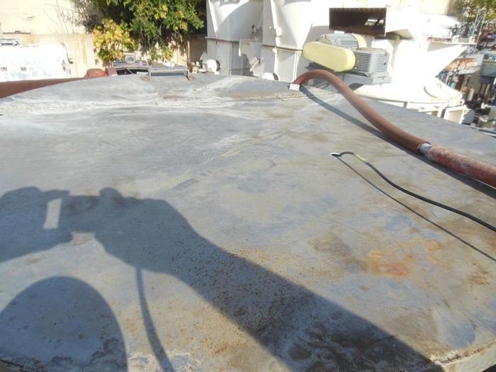 Used Tank, 1,150 Gallon, S/st, Jkt, Vertical, 5' x 8', FT/DB #S742737