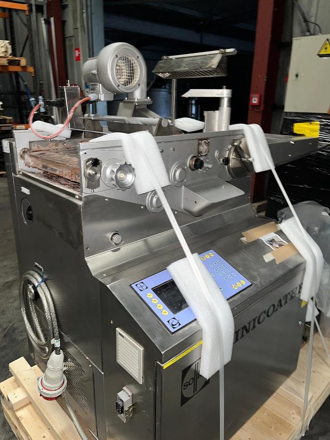 Used Sollich UT320 chocolate enrober