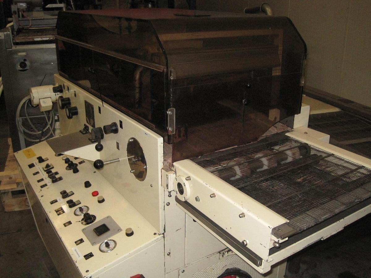 Used Sollich UT 420 chocolate enrober