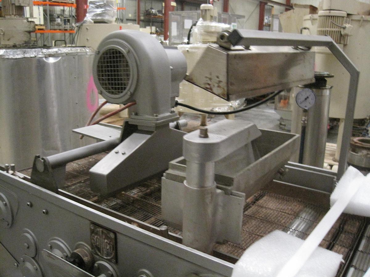 Used Sollich UT320 chocolate enrober