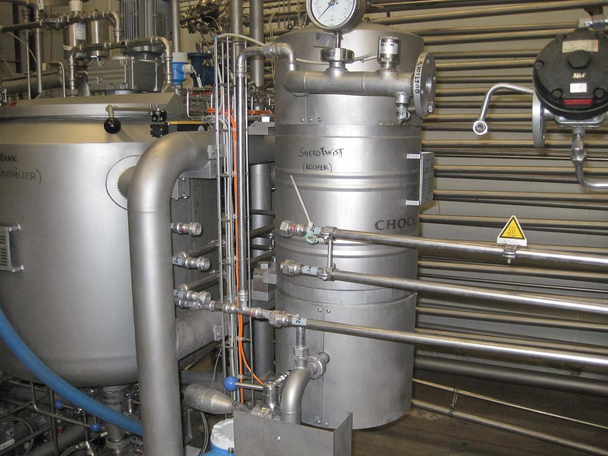 Used Chocotech Complete kitchen for jelly/filling/candy