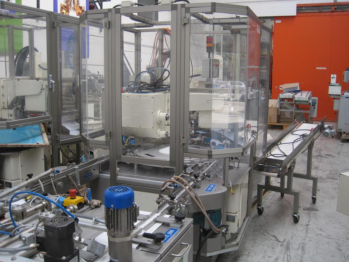 Used Carle Montanari (Sacmi) CM Y871 CD, high speed double twist for chocolates