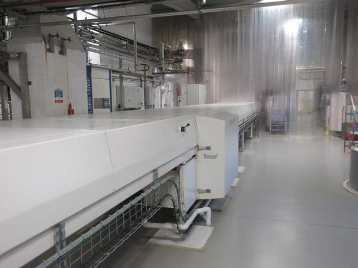 Used Sollich LSK1300 cooling tunnel