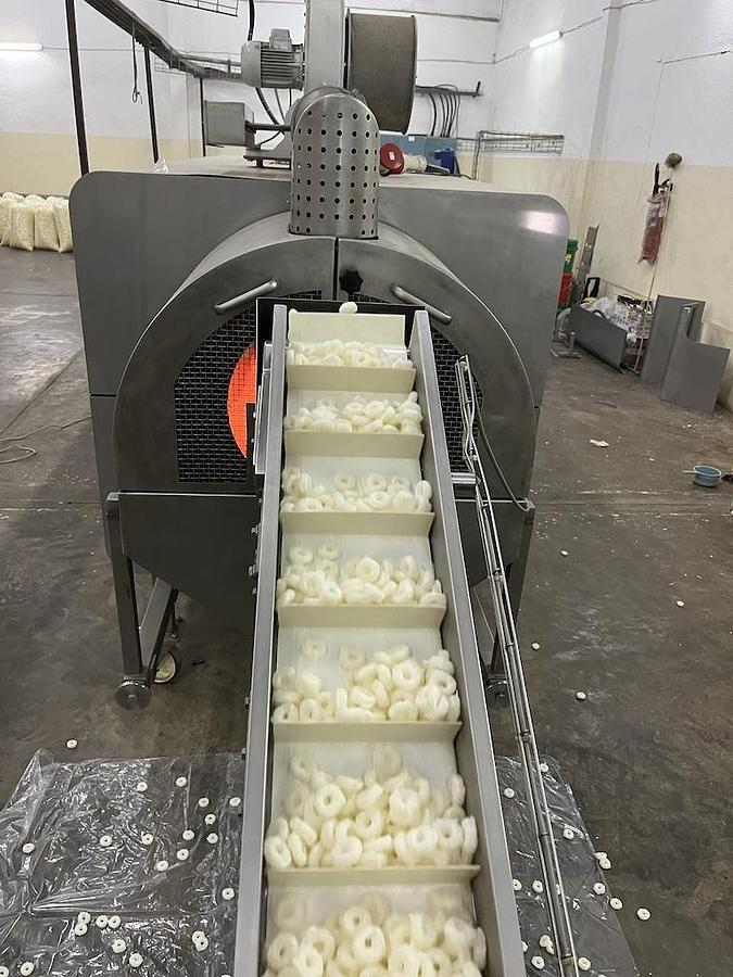 Used Hebenstreit Savoury extruded snack line