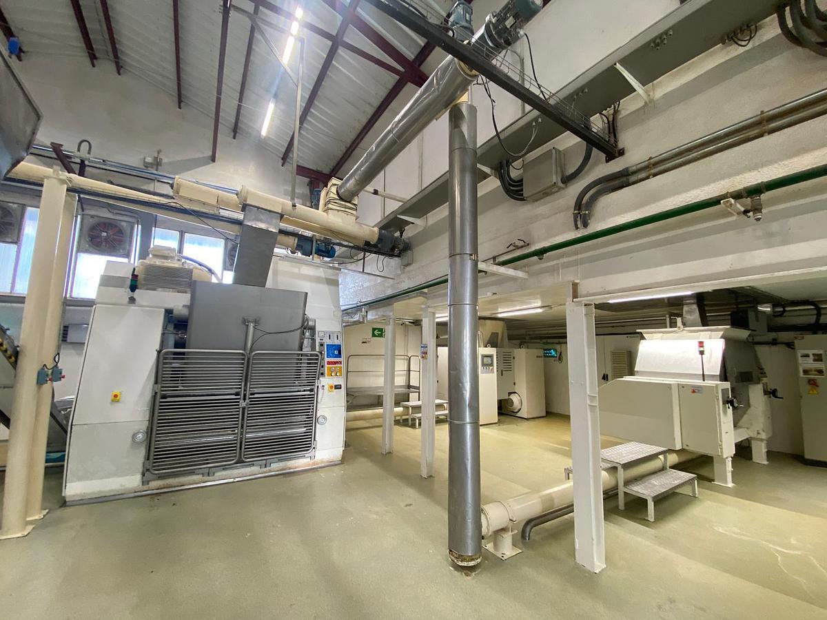 Used Chocolate refining and conching line Buhler, Carle Montanari