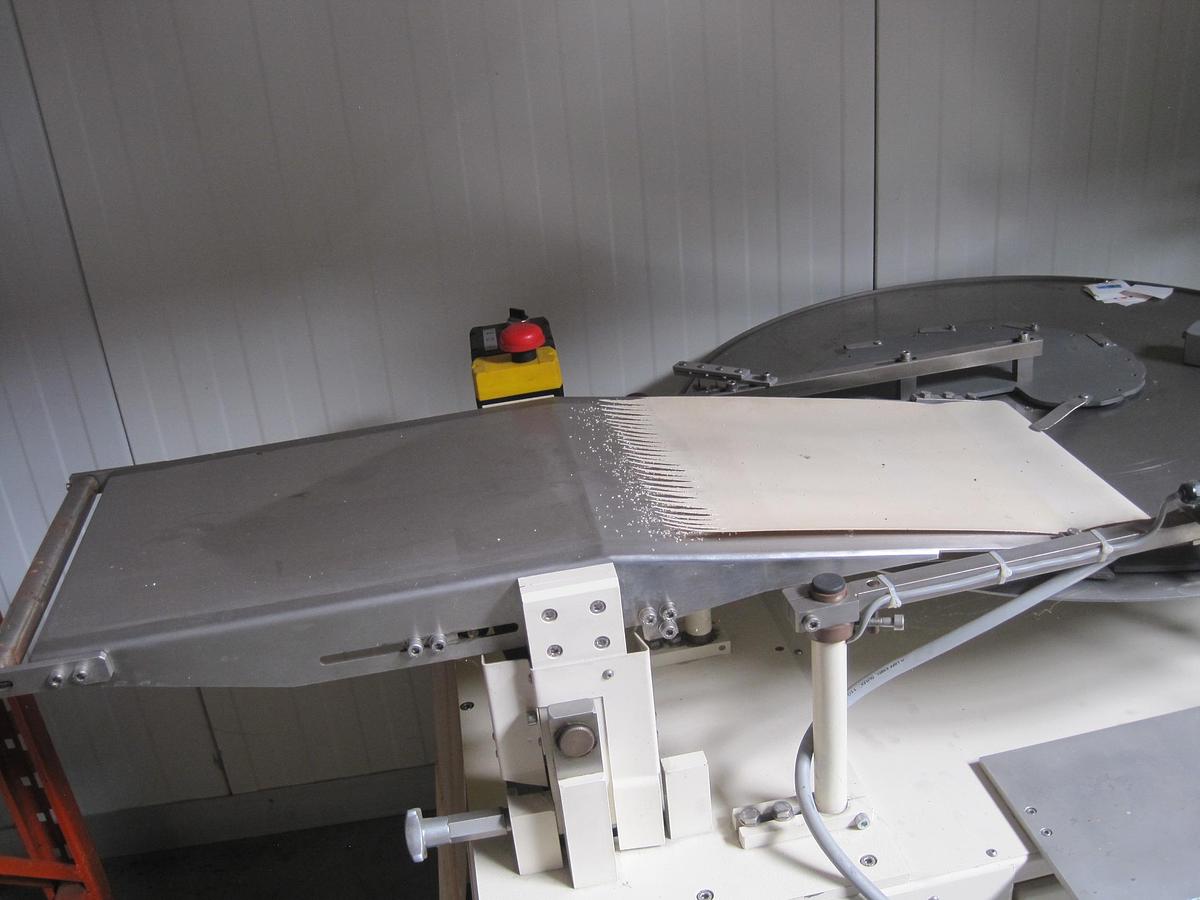 Used Chocotech  rotary infeed for packaging machine