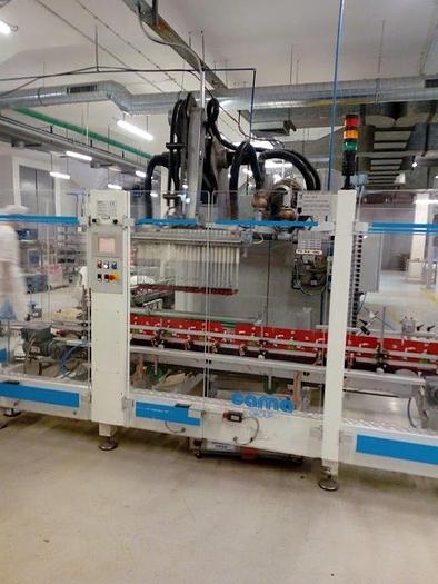 Used SPS Flowpack line, fully automatic with cartoning