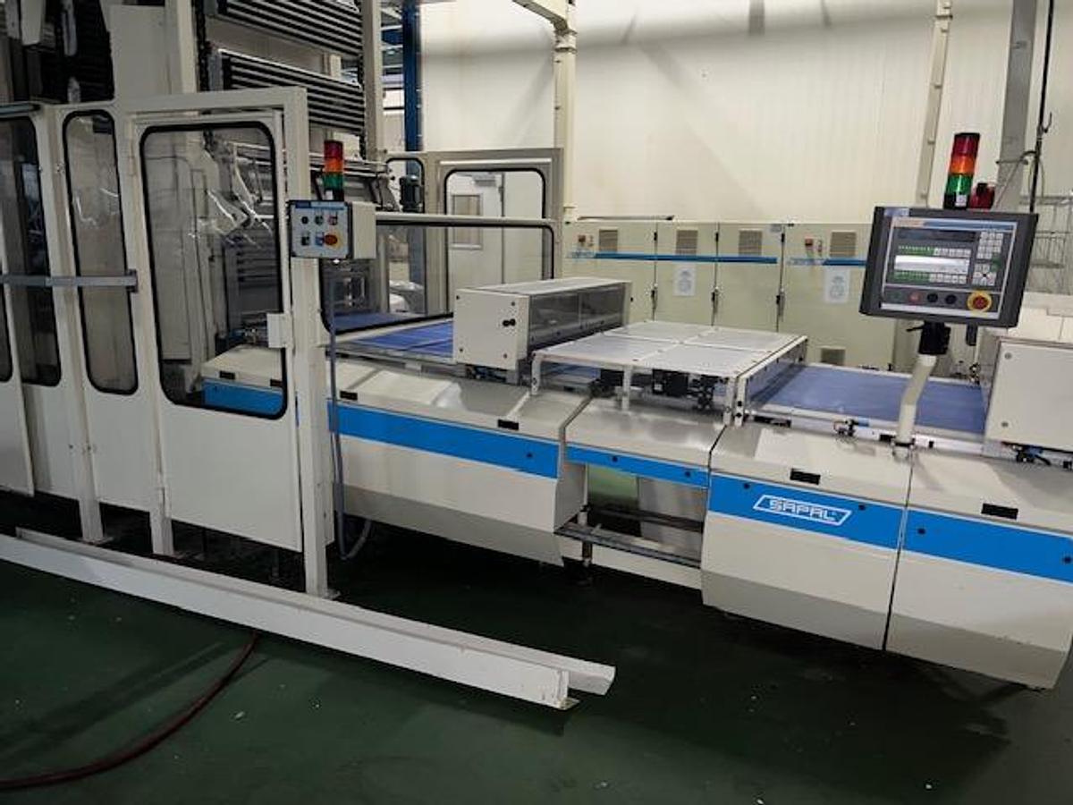 Used 1998 Sapal BB chocolate tablet wrapper