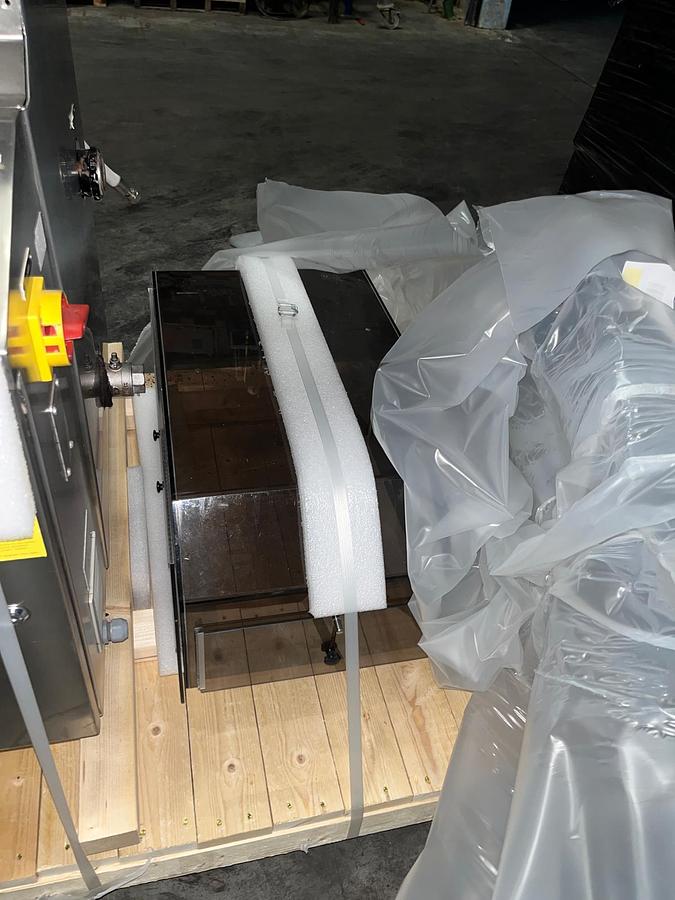 Used Sollich UT320 chocolate enrober